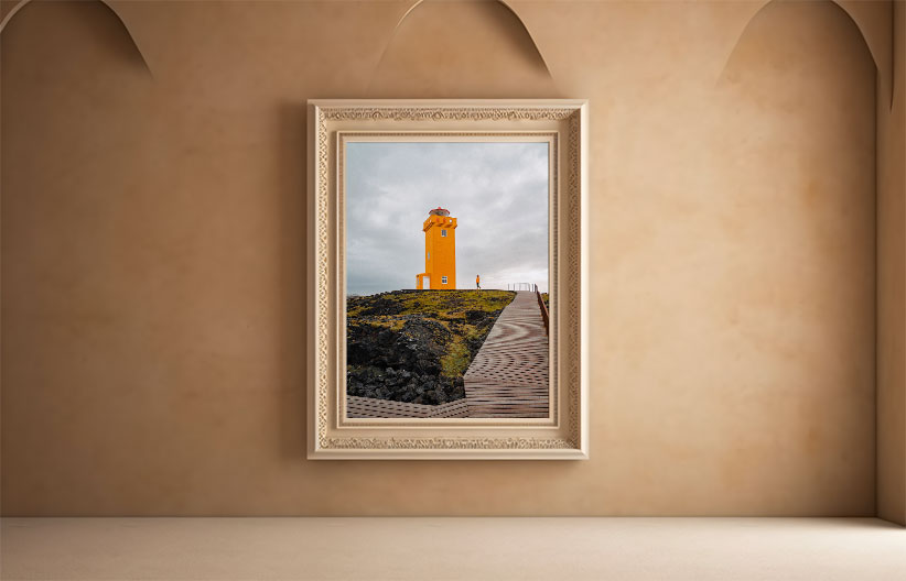 Etsy Frame Mockup example