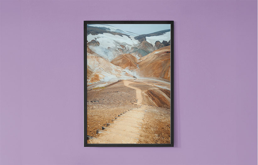 Placeit picture frame mockup