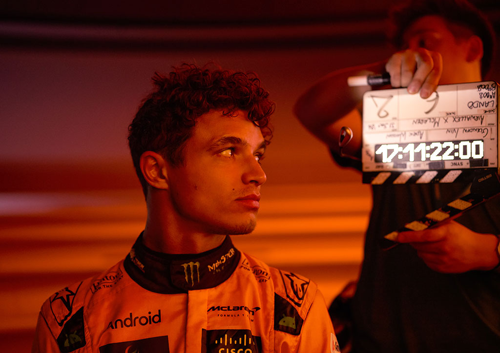 Shifted Perspectives Exhibition - Lando Norris